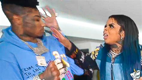 Blueface And Chrisean Rock Fighting Footage